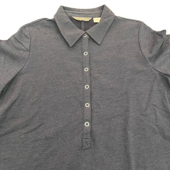 Tommy Bahama SPA Gray Button Front Women's Dress, Size L - Picture 2 of 8